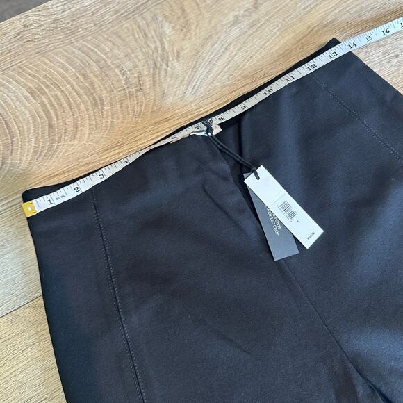 Banana Republic High Rise Wide Leg Cropped Everywhere Ponte Pant Black 713496 S - Picture 10 of 12